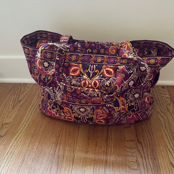 Vera Bradley Sunset Safari Large Tote Shoulder Bag - Picture 3 of 3